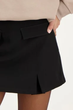 My Jewellery Jupe-short e Avec Poches Noir Hot
