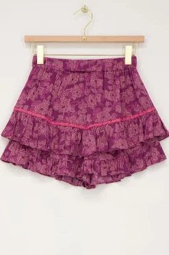 My Jewellery Jupe-short Rose à Imprimé Fleuri Sale
