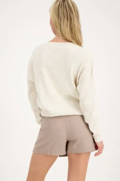 My Jewellery Jupe-short Taupe Taupe/Beige Best