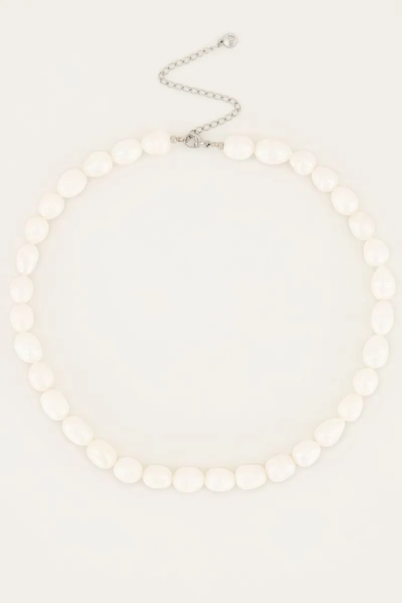 My Jewellery Ketting Met Grote Parels Fashion