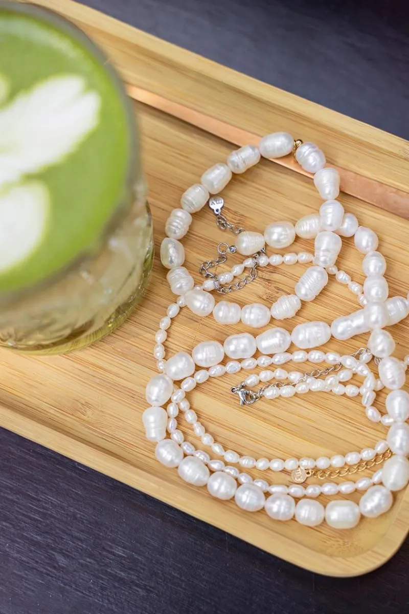 My Jewellery Ketting Met Grote Parels Fashion