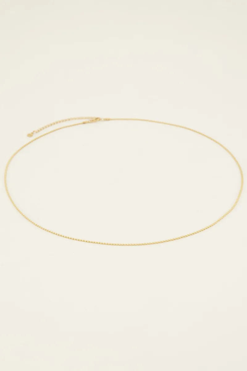 My Jewellery Longue Chaîne Personnalisable à Maillons Plats New