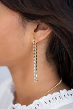 My Jewellery Longues Boucles D'oreilles Avec Perles New