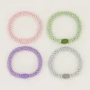 My Jewellery Lot De 4 élastiques Mauves Pour Cheveux Fashion