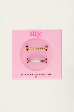 My Jewellery Lot De Bagues Forever Connected Fashion