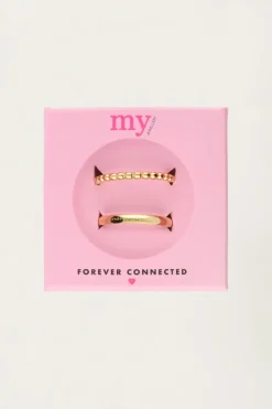 My Jewellery Lot De Bagues Forever Connected Fashion