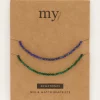 My Jewellery Lot De Bracelets Sertis D'une Pierre Précieuse Outlet
