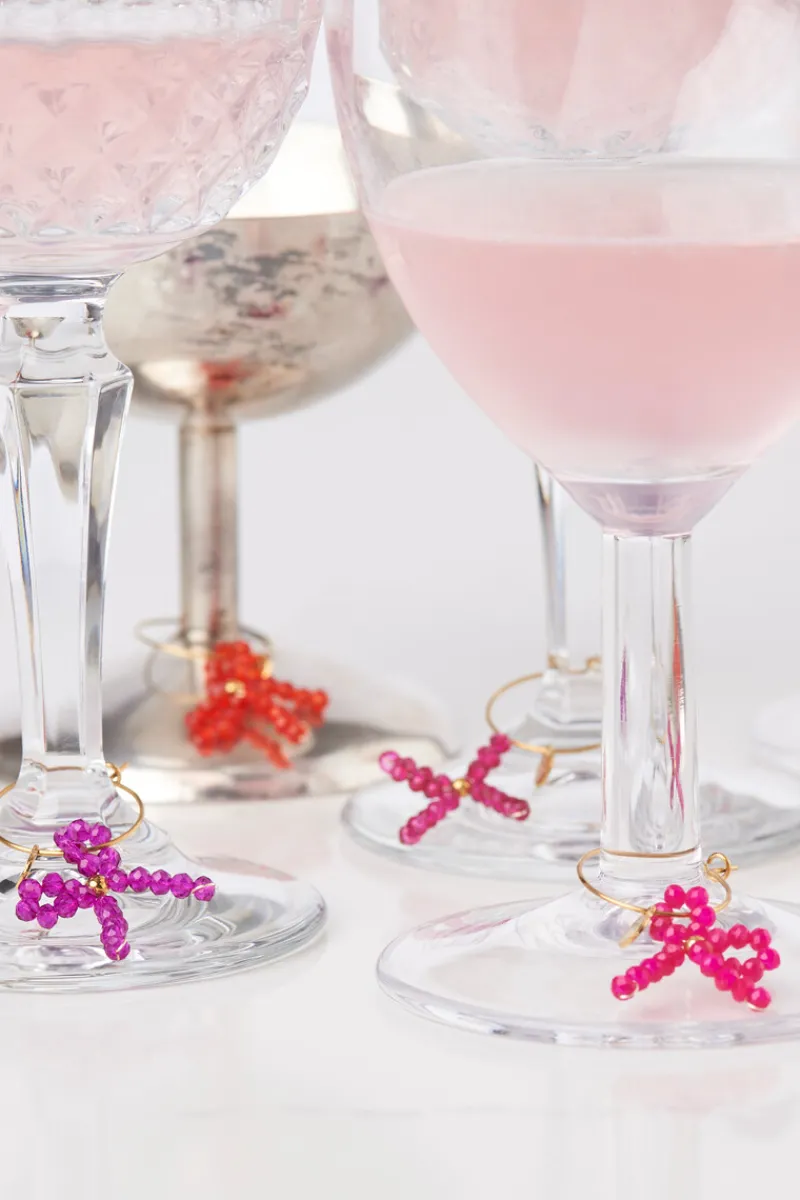 My Jewellery Lot De Décorations Pour Verres à Vin Best
