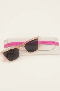 My Jewellery Lunettes De Soleil Cat Eye Roses New
