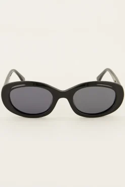 My Jewellery Lunettes De Soleil Ovales es Noir Clearance