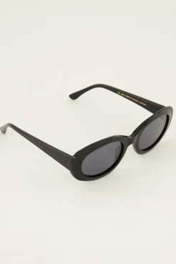 My Jewellery Lunettes De Soleil Ovales es Noir Clearance