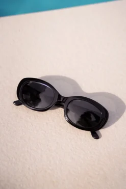 My Jewellery Lunettes De Soleil Ovales es Noir Clearance