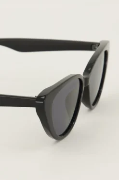My Jewellery Lunettes De Soleil Rétro Cat Eye Noires Best