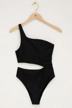 My Jewellery Maillot De Bain Noir à Une épaule Fashion