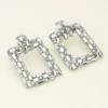 My Jewellery Maxi Boucles D'oreilles Carrées Argentées Universe Best