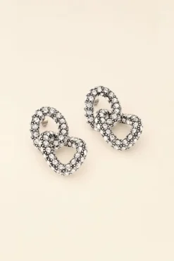 My Jewellery Maxi Boucles D'oreilles Maillons à Strass Clearance