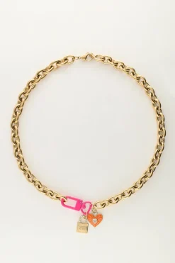 My Jewellery Maxi Collier Candy Avec Fermoir Et Charms Outlet