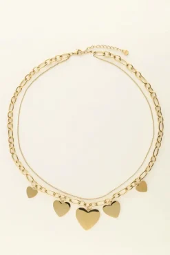 My Jewellery Maxi Collier Petits Coeurs Universe Discount