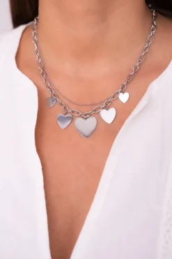 My Jewellery Maxi Collier Petits Coeurs Universe Discount