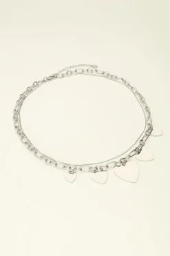 My Jewellery Maxi Collier Petits Coeurs Universe Discount