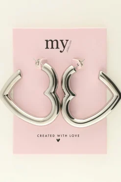 My Jewellery Maxi Créoles Coeur Fashion