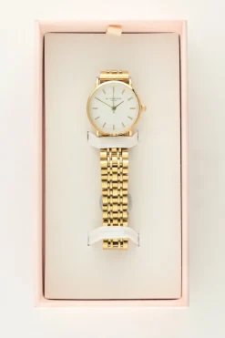 My Jewellery Montre à Petit Cadran Blanc Rond Discount