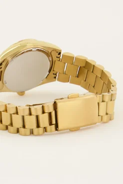 My Jewellery Montre Avec Bracelet à Maillons Et Cadran Blanc Clearance