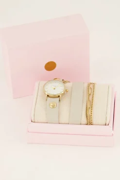My Jewellery Montre Blanche à Double Bracelet Online
