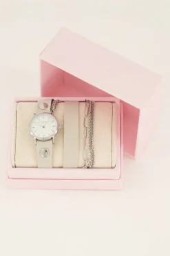 My Jewellery Montre Blanche à Double Bracelet Online