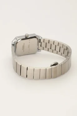 My Jewellery Montre Carrée à Larges Maillons Horizontaux New