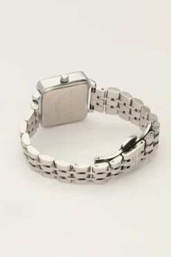 My Jewellery Montre Carrée Avec Bracelet Chaîne Hot