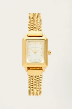 My Jewellery Montre Rectangulaire Avec Chaînes Hot