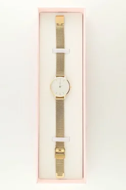 My Jewellery Montre Ronde à Cadran Blanc Clearance