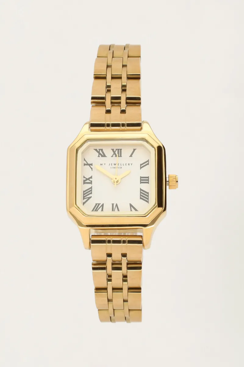My Jewellery Montre Vintage Avec Bracelet à Maillons New