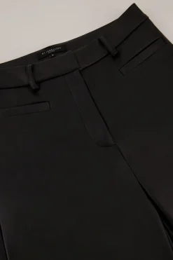 My Jewellery Pantalon Ample Noir Effet Cuir Fashion