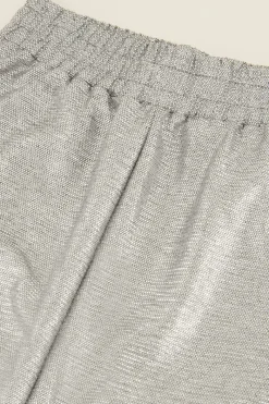 My Jewellery Pantalon Argenté à Jambes Larges Argenté/Gris Outlet