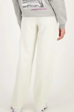 My Jewellery Pantalon Blanc élastique Crème/Beige Best