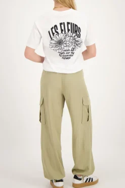 My Jewellery Pantalon Cargo Avec Taille élastique Vert Hot