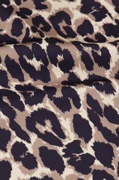 My Jewellery Pantalon Imprimé Leopard Effet Satin Hot