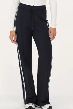 My Jewellery Pantalon Large Bleu Foncé Avec Ruban Adhésif Outlet