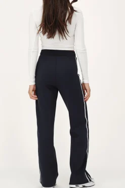 My Jewellery Pantalon Large Bleu Foncé Avec Ruban Adhésif Outlet