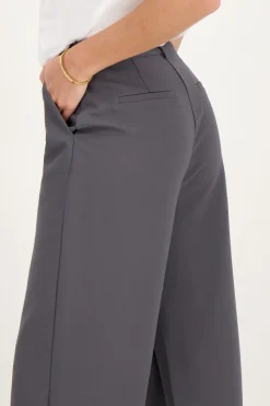 My Jewellery Pantalon Large Gris New