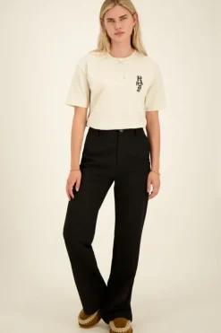My Jewellery Pantalon Large Noir Discount