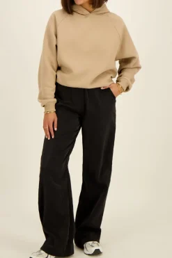 My Jewellery Pantalon Large Noir Métallique Discount