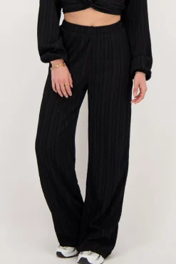 My Jewellery Pantalon Large Noir Discount