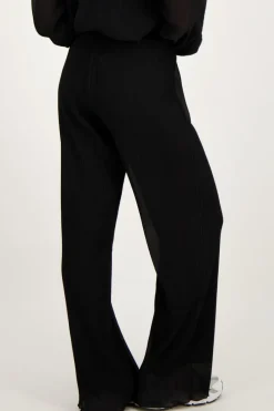 My Jewellery Pantalon Noir Plissé Ample Hot