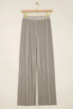 My Jewellery Pantalon Plissé Argenté Outlet