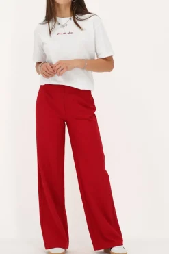 My Jewellery Pantalon Rouge Best
