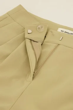 My Jewellery Pantalon évasé Beige Best