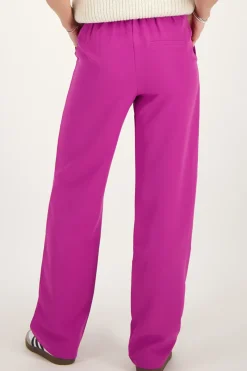 My Jewellery Pantalon élastique Violet Fashion